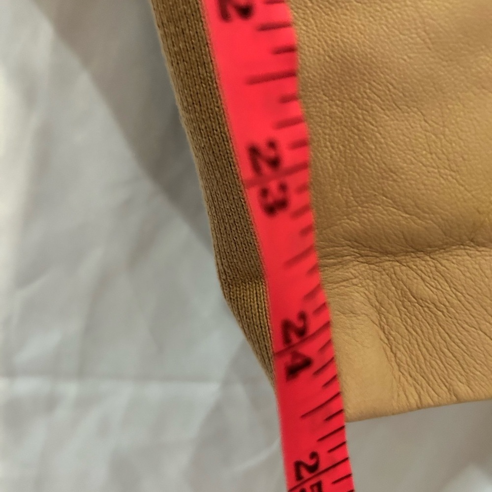 Elegant Halogen genuine leather jacket in a beautiful nude neutral tone 🤍 - Picture 9 of 11